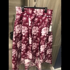 Eva Mendes Floral Hi-Low Size 14